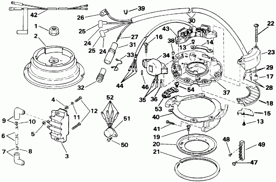  EVINRUDE E8SRLENM 1992  - nition - nition