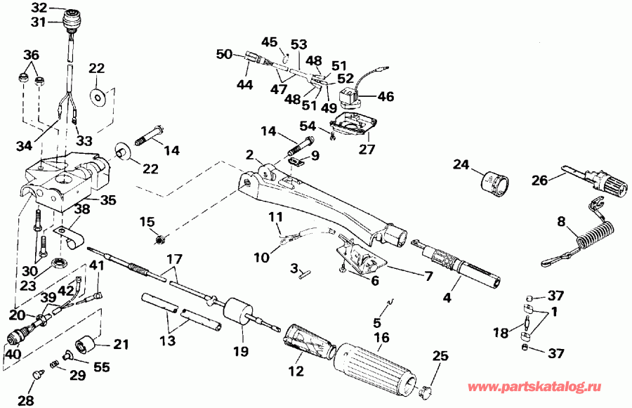 ��������� ������� TE40ELENJ 1992  - eering And Shift Handle 