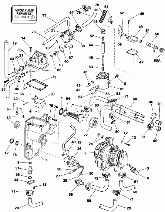 ��������� ����� ������� VE150EXENC 1992  - el ��������� & Components - el Bracket & Components
