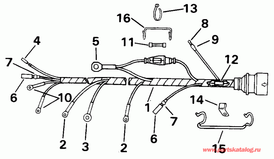  EVINRUDE VE30EENR 1992  - ble Assembly - ble Assembly