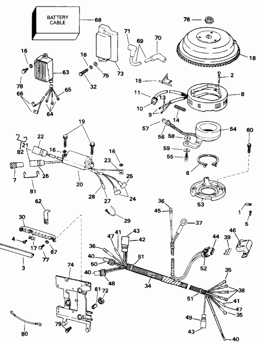 ��������� �������� ����� ������� VE40TELENJ 1992  - lectric Start Te-ttl Models (