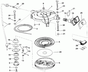 ������ ��������� (�����) - Johnson (Engine Cover - Johnson)