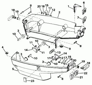 ������ ������ ��������� (Lower Engine Cover)