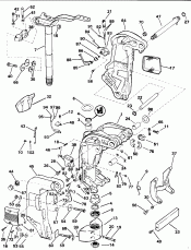 Midsection - ���������������� ��������� ������� (Midsection - Power Trim/tilt)