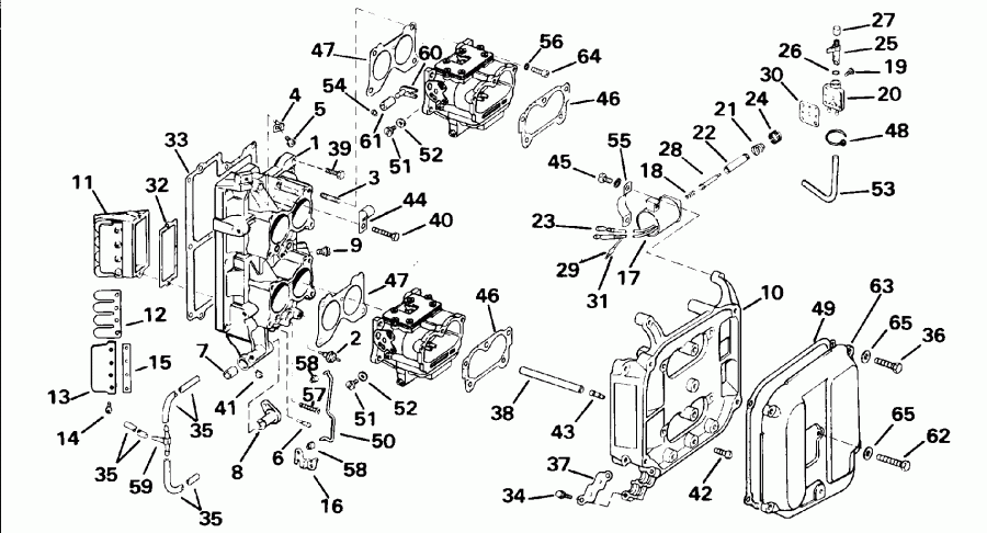 ��������� �������� ����� ������� E100WTXETD 1993  - take Manifold / take ���������
