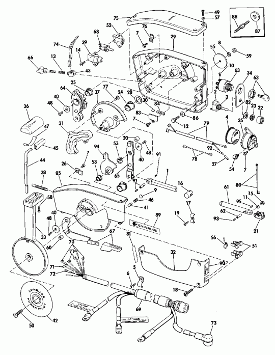 �������� ����� Evinrude E10EETM 1993  - ����