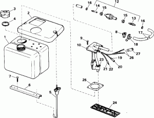 �������� ��� Kit - 1.8 ������ (Oil Tank Kit - 1.8 Gallon)