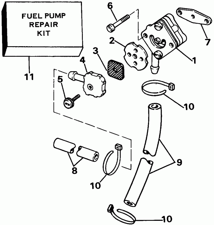 �������� ����� ������� E120TLETS 1993  - wer Trim / tilt ��������� / wer Trim/tilt Electrical