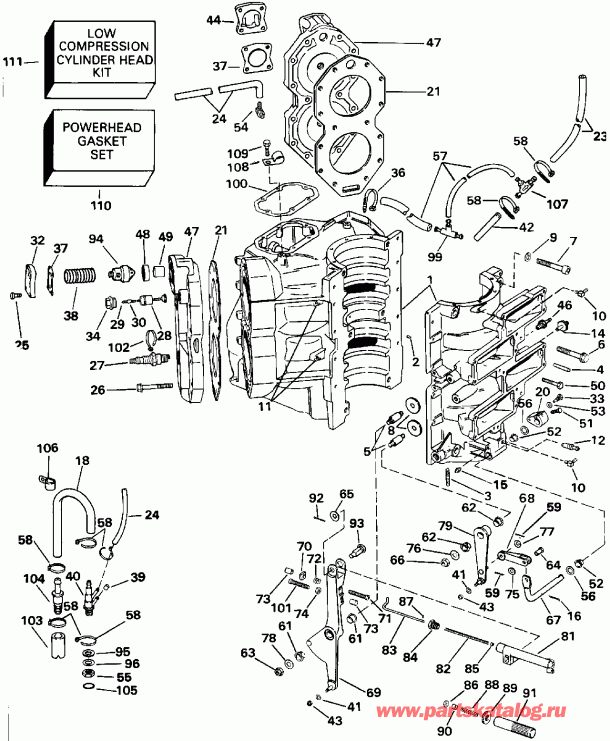  EVINRUDE E120TXETF 1993  - 