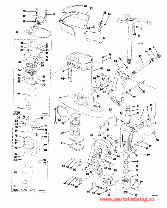  EVINRUDE E120TXETF 1993  - el Pump - el �����