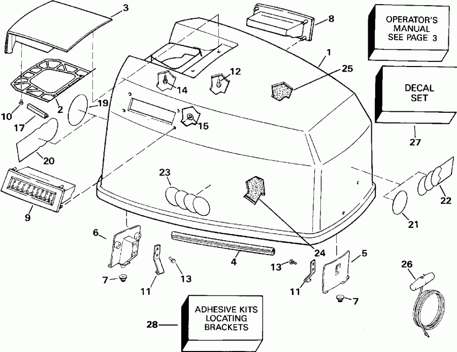 ��������� ��������� ������� E120TXETS 1993  - 125 Esx / 125 Esx