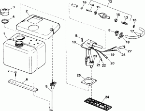 �������� ��� Kit - 1.8 ������ (Oil Tank Kit - 1.8 Gallon)