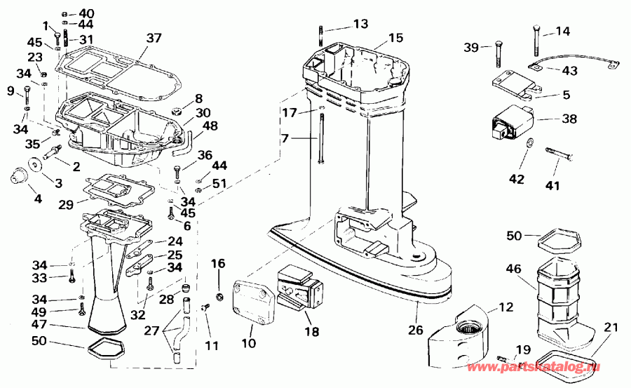 ����� ������� E140CXETF 1993  - haust Housing - haust ������