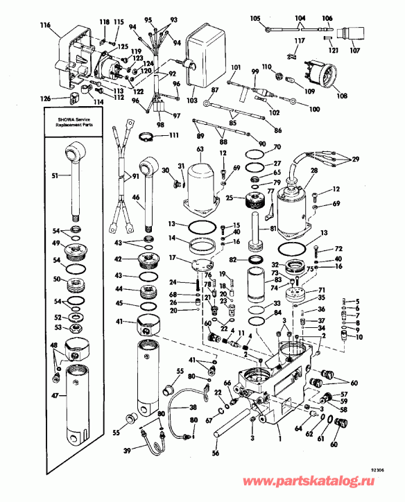 ��������� ��������� EVINRUDE E140TLETF 1993  - el Pump - el �����