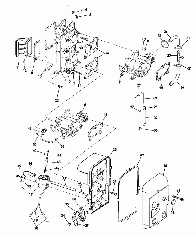 �������� ����� Evinrude E140TLETF 1993  - 
