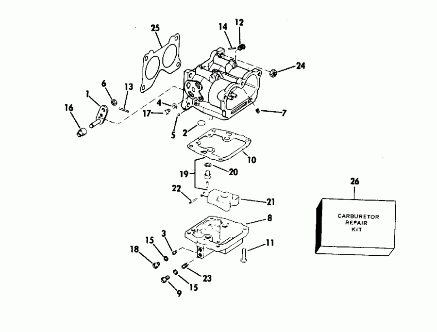 ��������� ��������� EVINRUDE E150ELETG 1993  - ectric ������� & Solenoid
