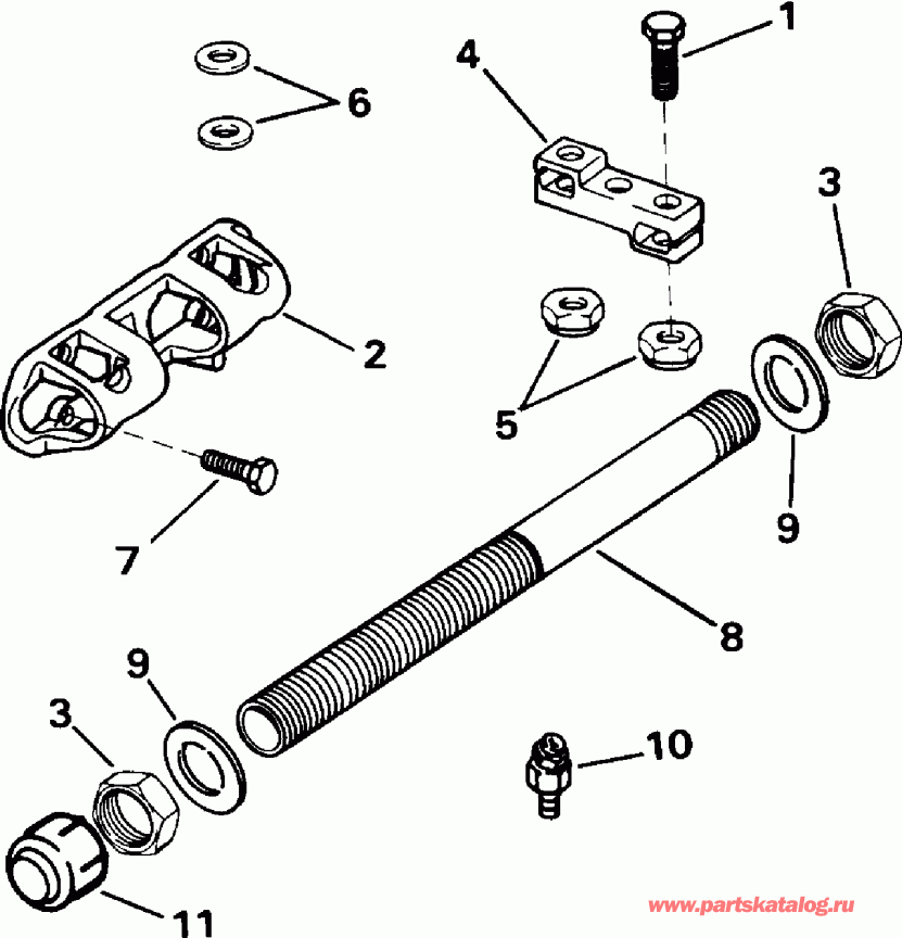 ��������� �������� ����� Evinrude E150GLETR 1993  - 150gl-175gl Only - 150gl-175gl Only