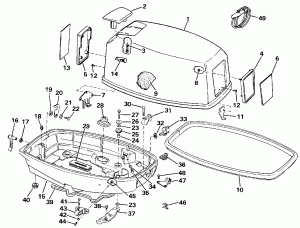 ������ ������ ��������� (Lower Engine Cover)