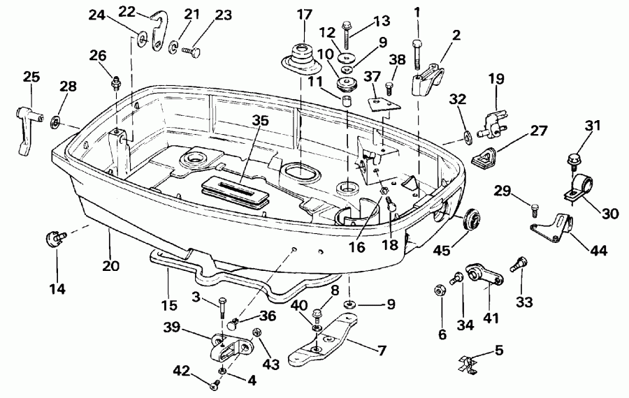  ������� E150NXATS 1993  - wer Engine Cover