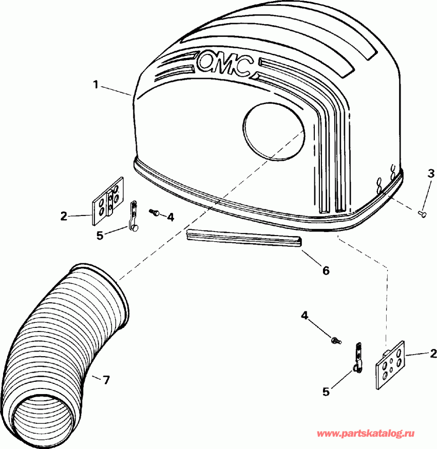 ����� EVINRUDE E150NXETG 1993  - Quiet Rider - Quiet Rider