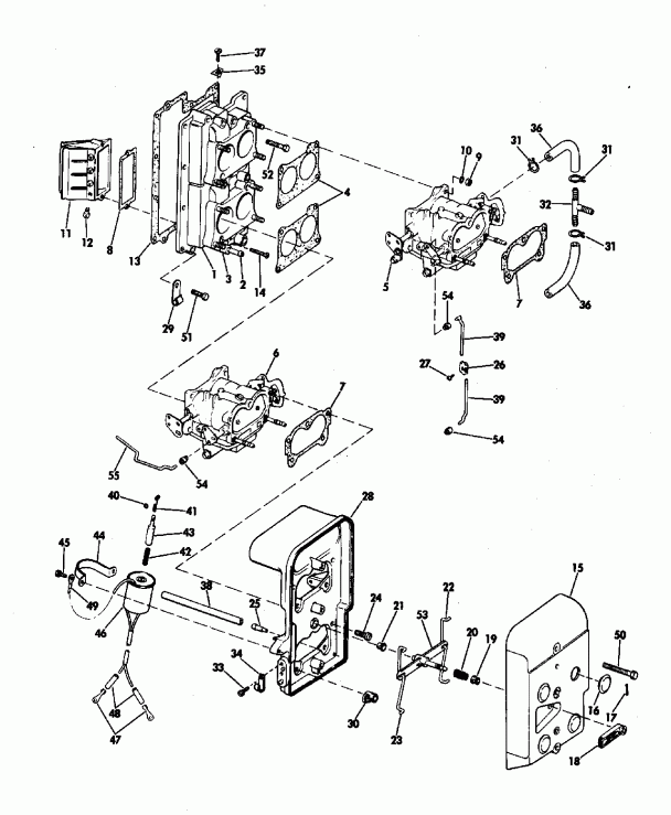 ��������� ����� Evinrude E150NXETG 1993  - nition System / nition System