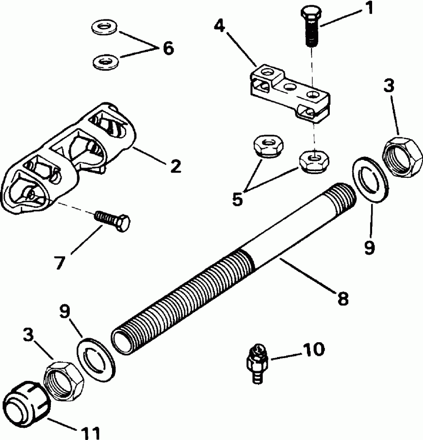 �������� ��������� ����� EVINRUDE E150NXETR 1993  - 150gl-175gl Only - 150gl-175gl Only