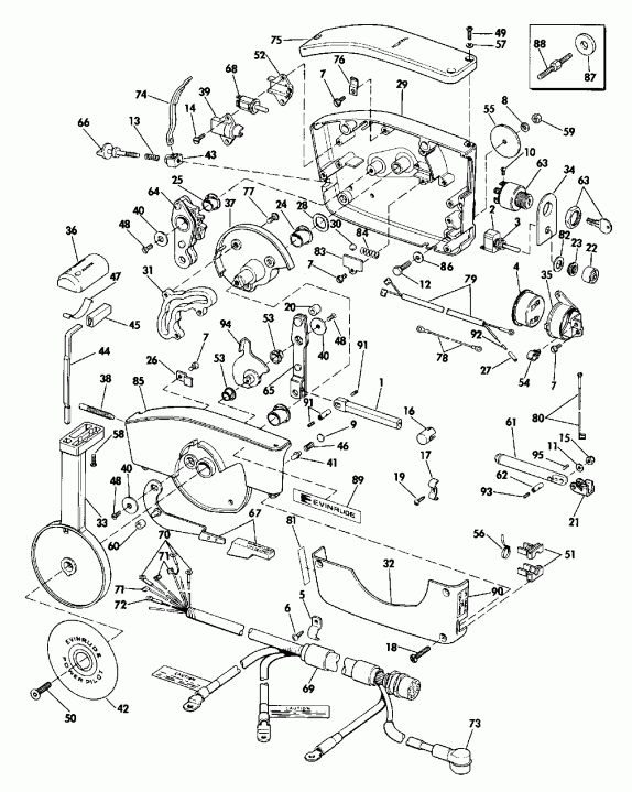  Evinrude E150WTXETG 1993  - nition System