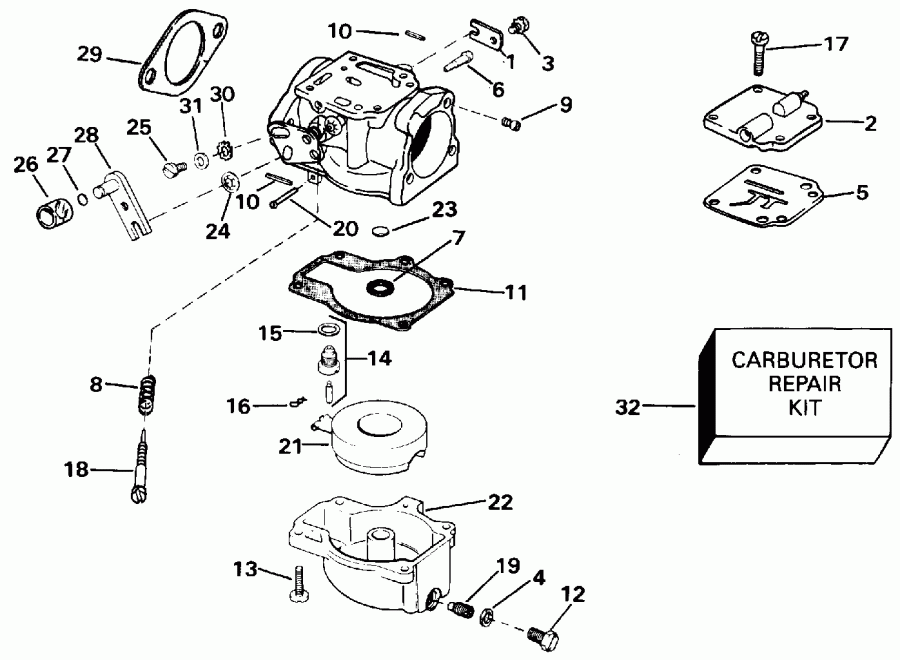  EVINRUDE E175EXETG 1993  - Standard Rotation - 25