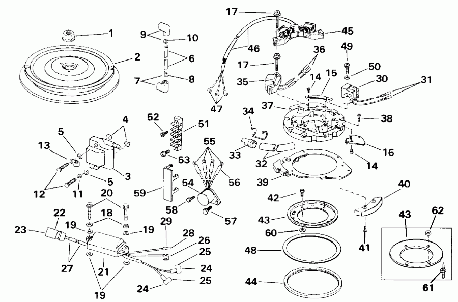  EVINRUDE E175EXETR 1993  - nition System / nition System
