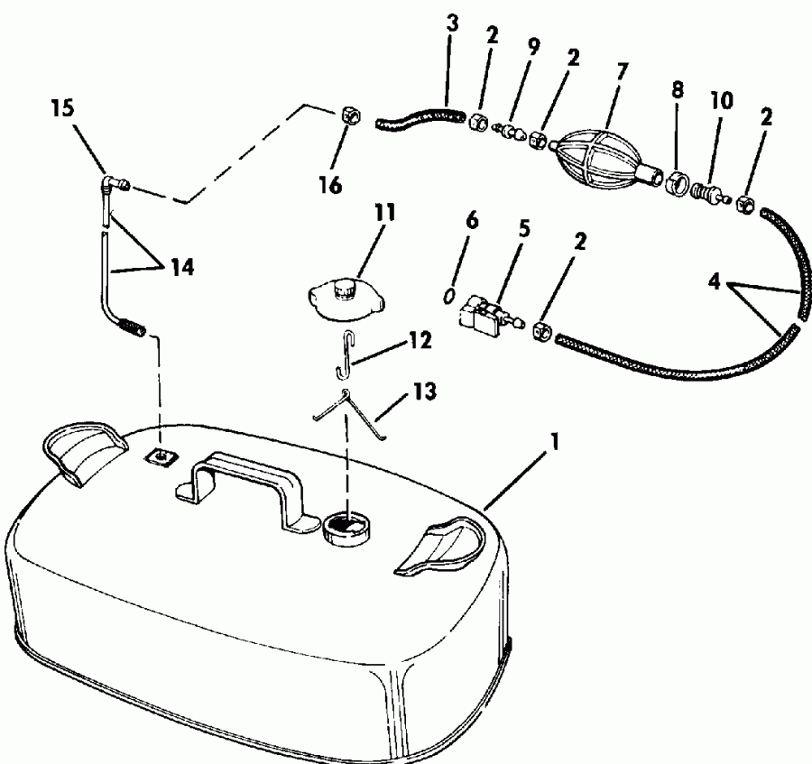 �������� ����� EVINRUDE E175GLETG 1993  - haust Housing - haust ������