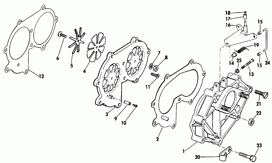 ��������� ������� E175GLETR 1993  - el ��������� & Components - el Bracket & Components