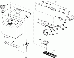 �������� ��� Kit - 1.8 ������ (Oil Tank Kit - 1.8 Gallon)
