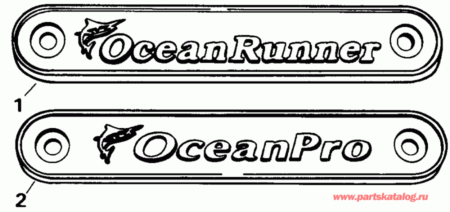 ��������� ������� E200CZETD 1993  - cessory Transom �������� - cessory Transom Plate