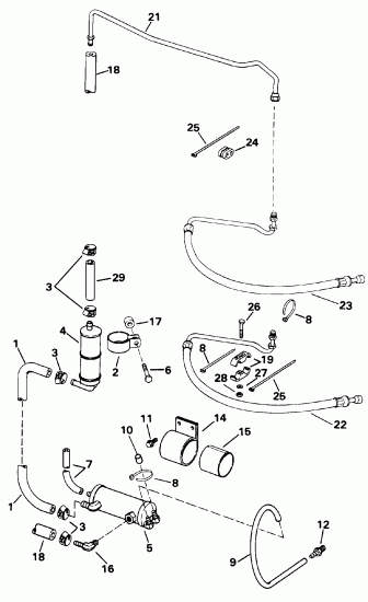 ��������� ����� EVINRUDE E200STLETF 1993  - wer ������� ������� Gro����