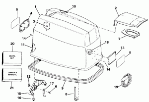 ������ ������ ��������� (Lower Engine Cover)