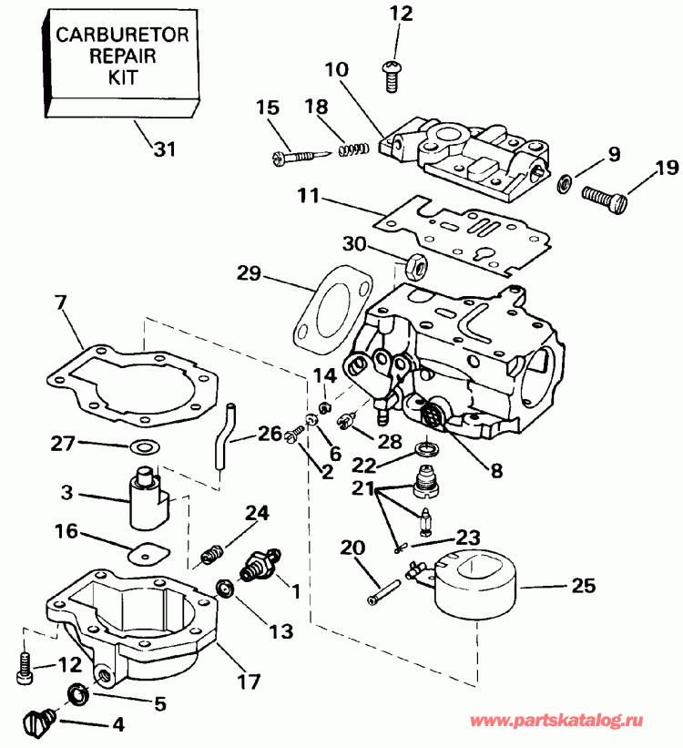  EVINRUDE E20CRLETS 1993  - 20 - 20