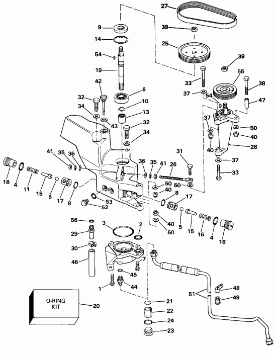 �������� ��������� ����� ������� E225CXATS 1993  - wer Steering Pump / wer ������� ������� �����