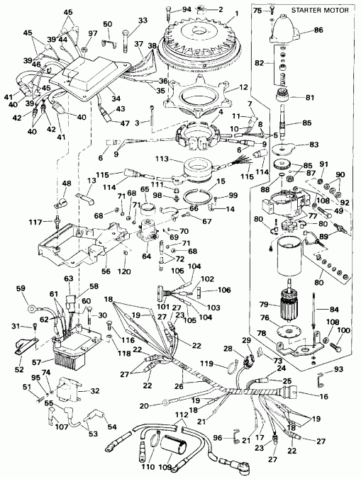   E225TXETA 1993  - nition System &   / nition System & Starter Motor
