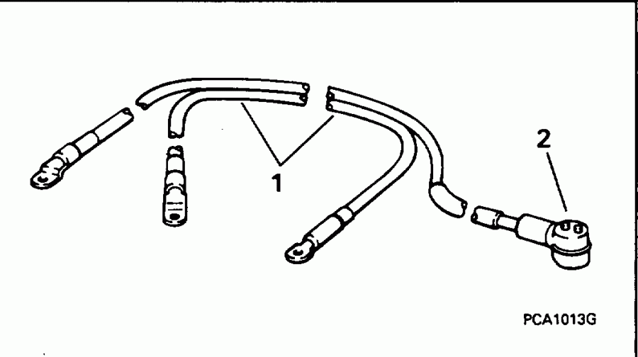    Evinrude E60ELERV 1994  - ttery s / ttery Cables