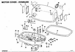 Motor -evinrude (Motor Cover-evinrude)