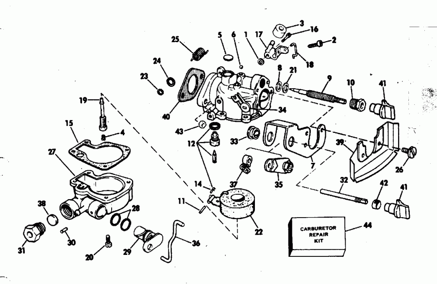   E4BRHLCNR 1982  - rburetor / rburetor