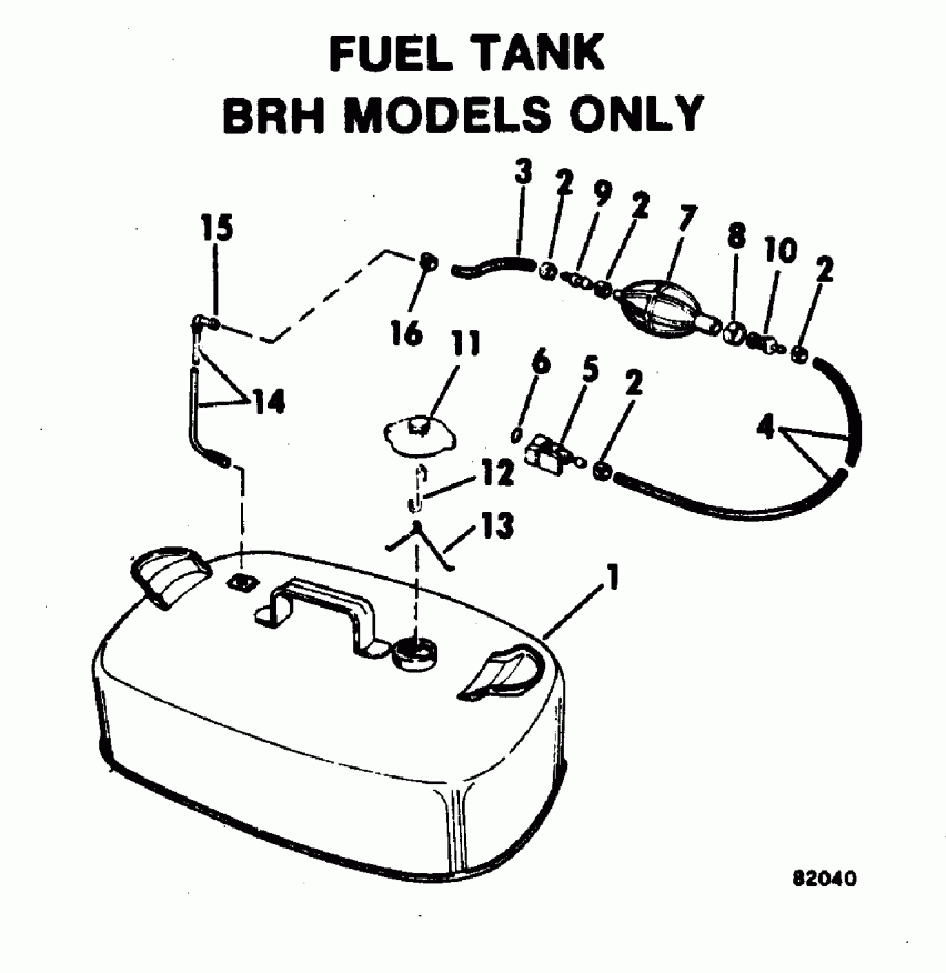   E4BRHLCNR 1982  - el Tank Brh Models Only - el Tank Brh Models Only