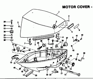 Motor -johnson (Motor Cover-johnson)
