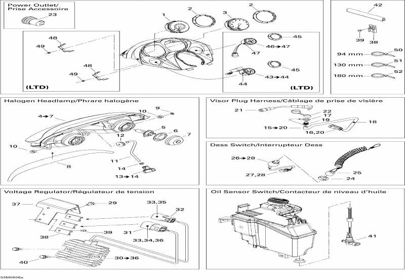   GSX 600 HO, 2005  - Electrical Accessories 1 (600ho)