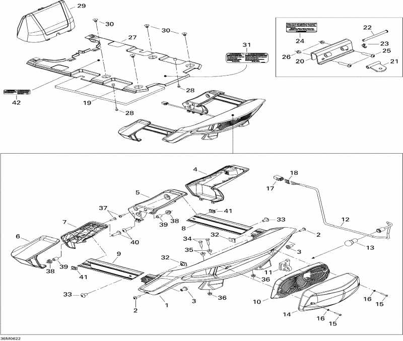  Ski Doo Expedition 550F, 2006 - Luggage Rack