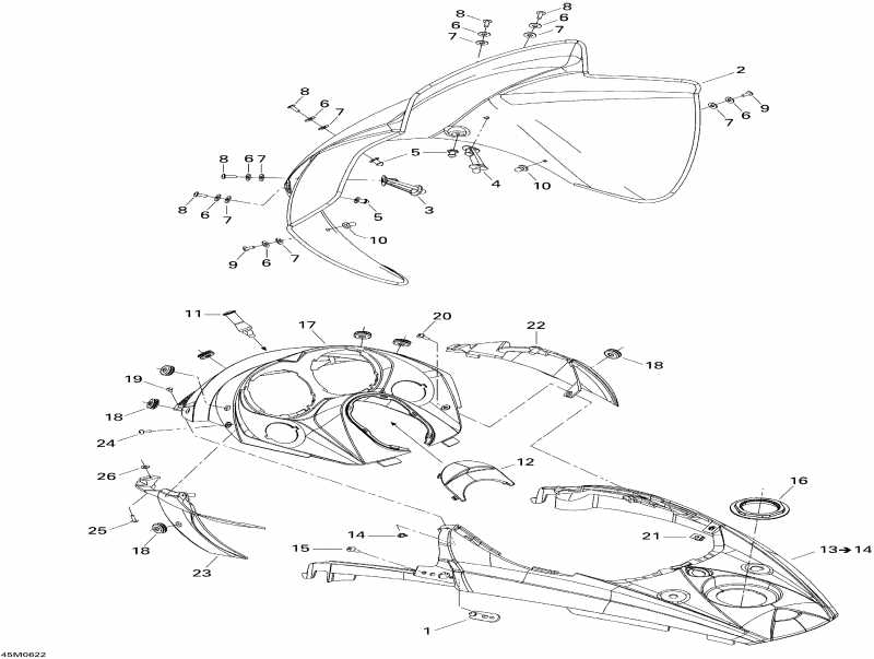 snowmobile  Expedition 550F, 2006  -    Console