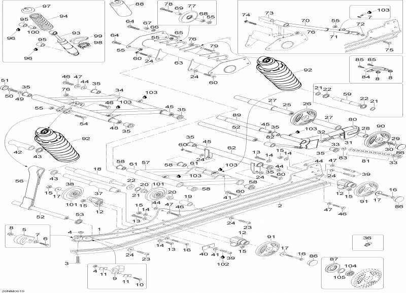 snowmobile   Expedition V-1000, 2006 - Rear Suspension