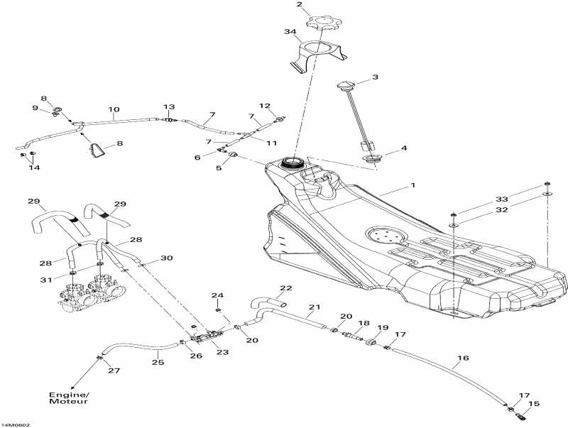 ski-doo - Fuel System Gsx