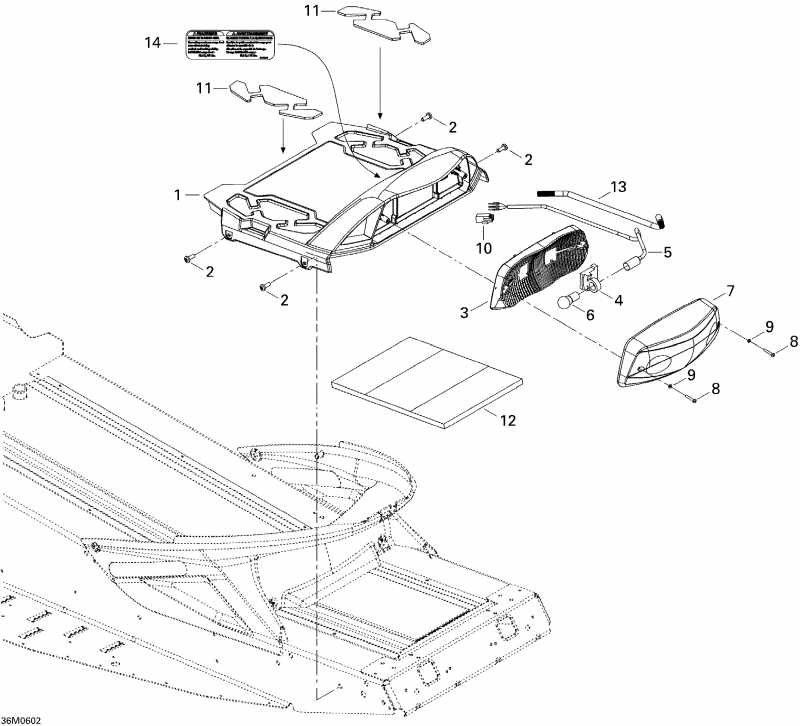 ski-doo  GSX 380F, 2006 - Luggage Rack Gsx