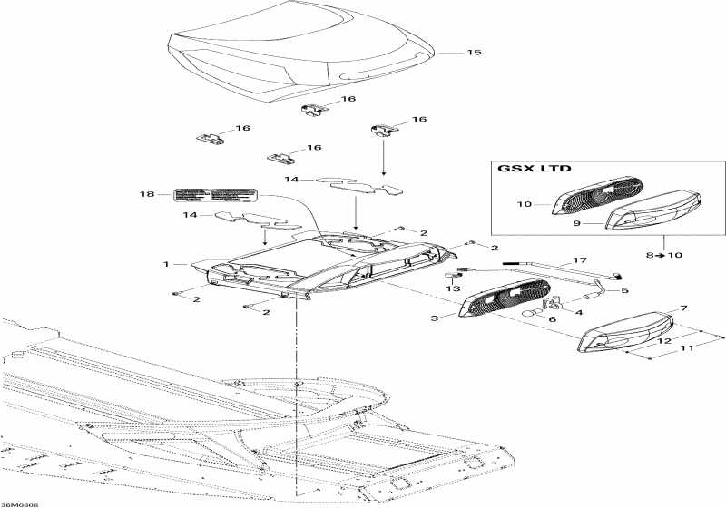 GSX 500SS, 2006 - Luggage Rack 500